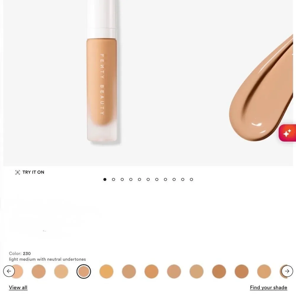 NEW Fenty Beauty Soft Matte Longwear Foundation - Warm Beige